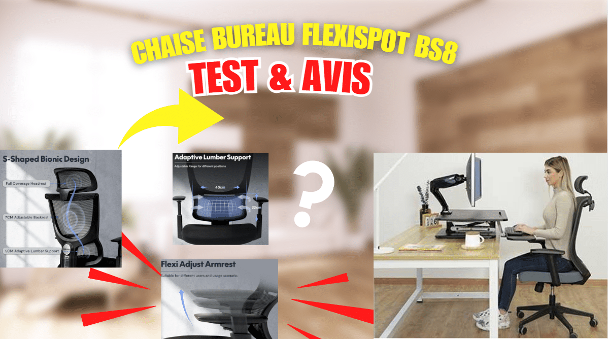 opinion chaise ergonomique flexispot