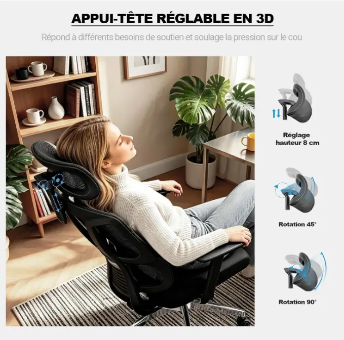 chaise de bureau fabrication francaice a prix abordable