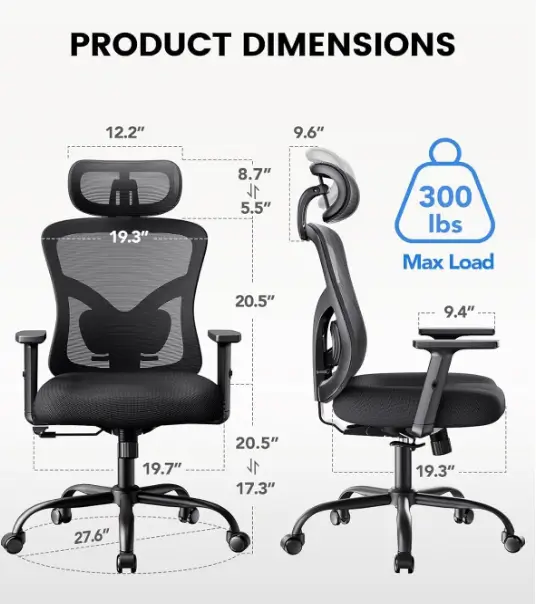 top chaise de bureau pour soulager le dos