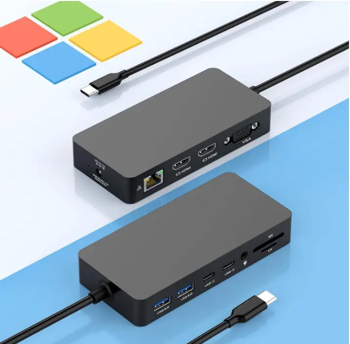 Station d'accueil Microsoft Surface Thunderbolt 4 Triple écran