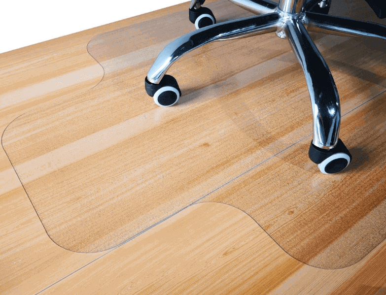 Tapis De Chaise Bureau Transparent 121,9x91,4 Cm - Protection Moquette, Antidérapant, Facile à Nettoyer - Pour Bureau, Maison, Fauteuil Roulant, Surface Lisse
