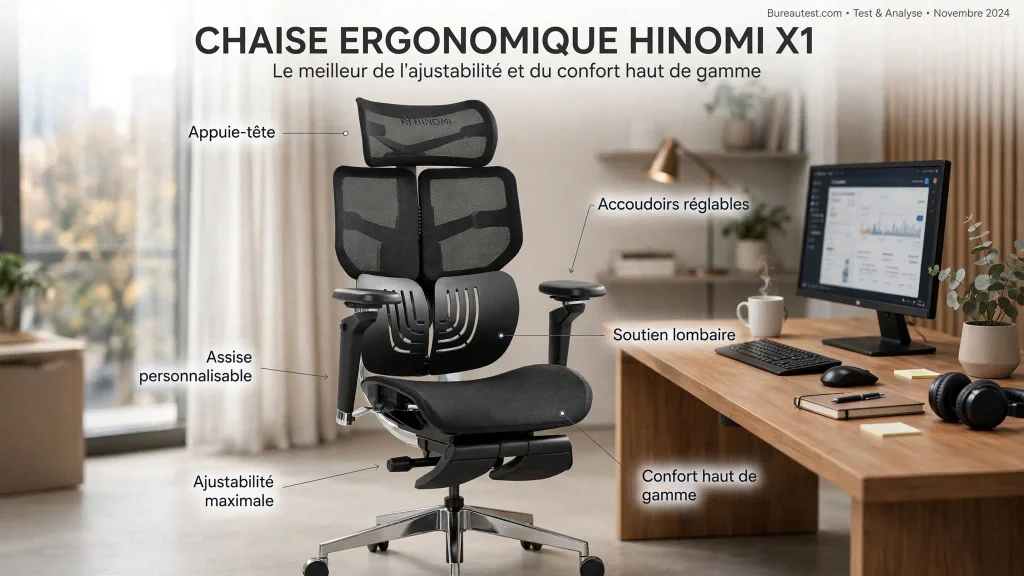 chaise de bureau tout ergonomique