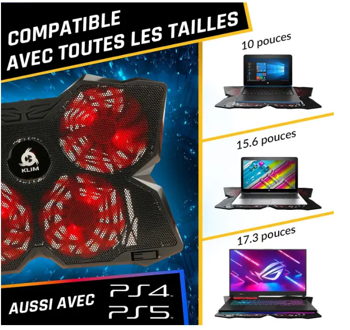 quels sont les meilleur pour abaisser la temperature d un pc portable
