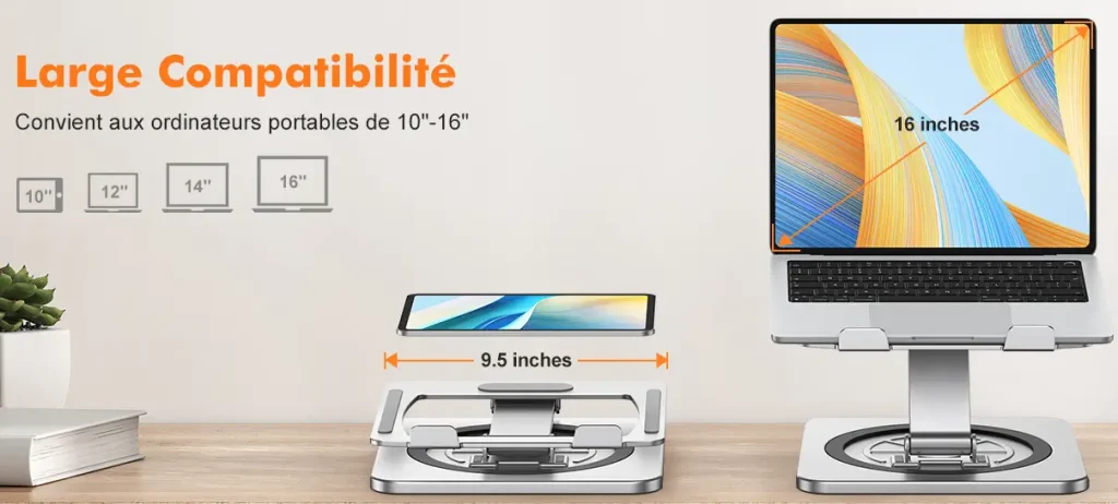 avis Support PC portable EOIWUY