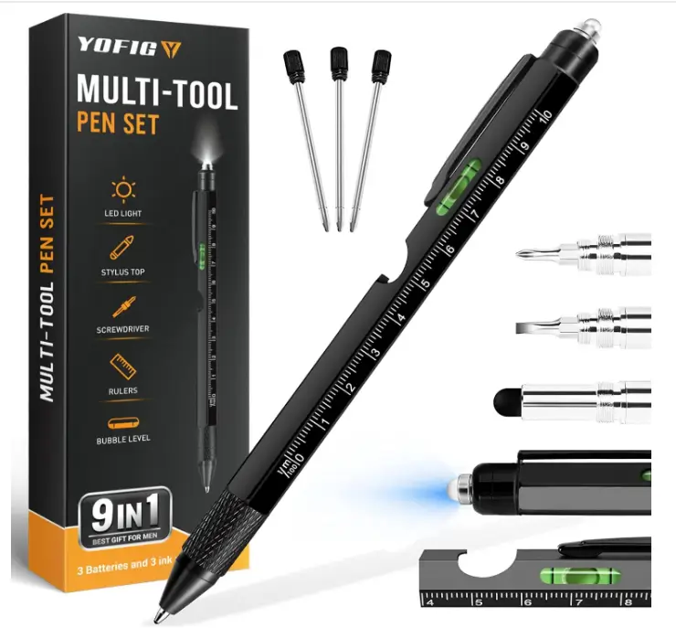 idee Cadeau pour les hommes , Stylo Multifonction