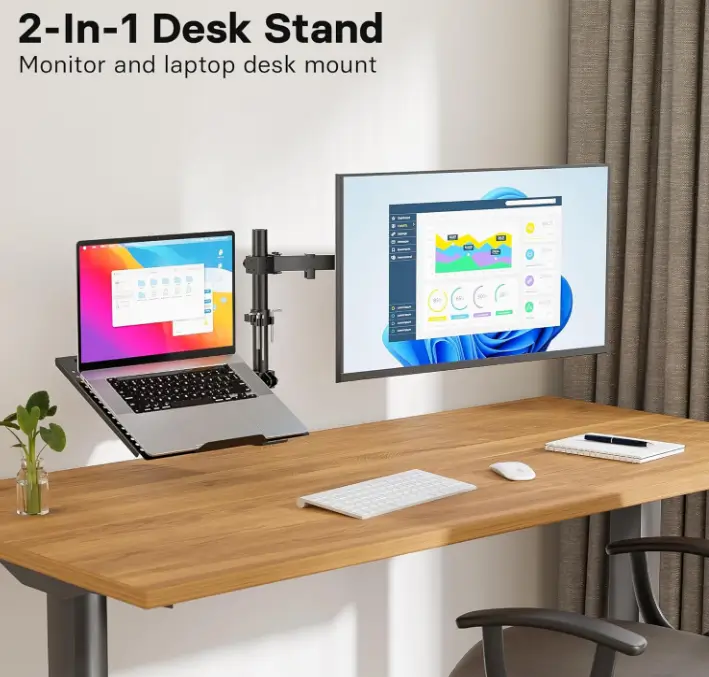 idee de cadeau Support Ecran PC avec Plateau pour Ordinateur Portable