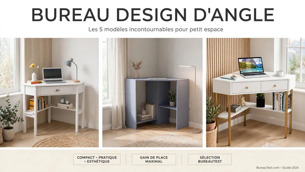 les 5 bureaux d'angle incontournable