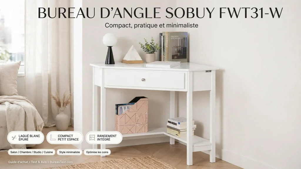 quel sont les critères pour bien choisir un bureau angle petit espace