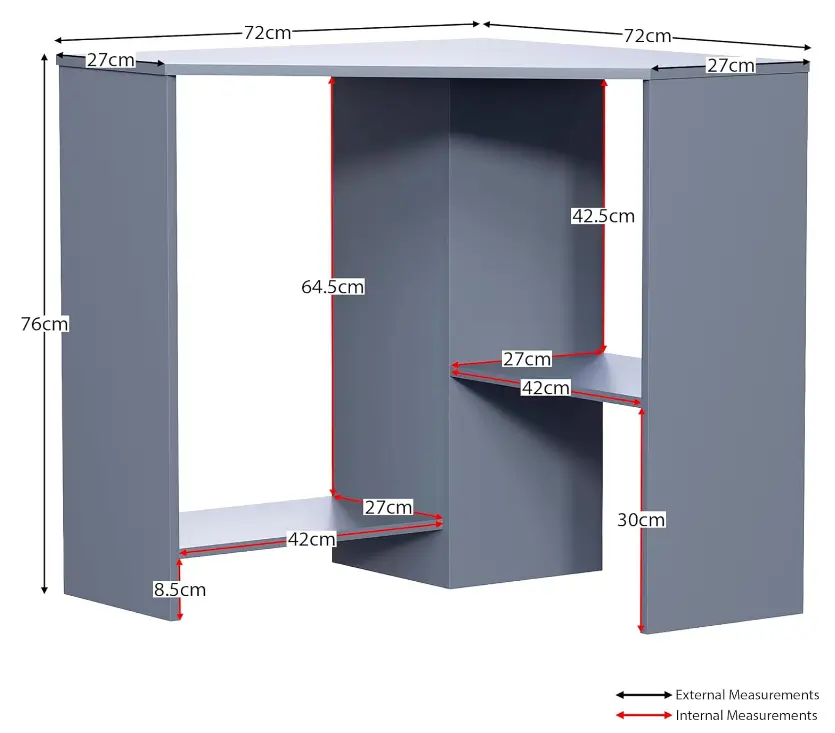 top 5 bureau d'angle decoratif amazon
