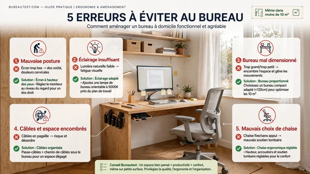 comment bien aménager un bureau