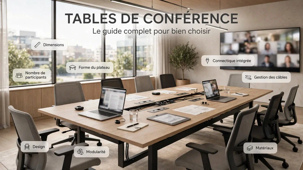 comment choisir la meilleure table de conférence