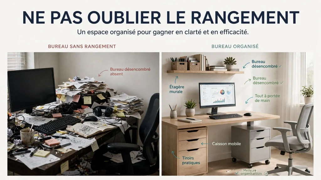 les meilleurs meubles de rangement pour bureau au domicile & travail