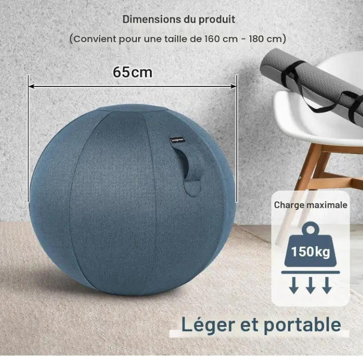 siege ballon a transporter facilement