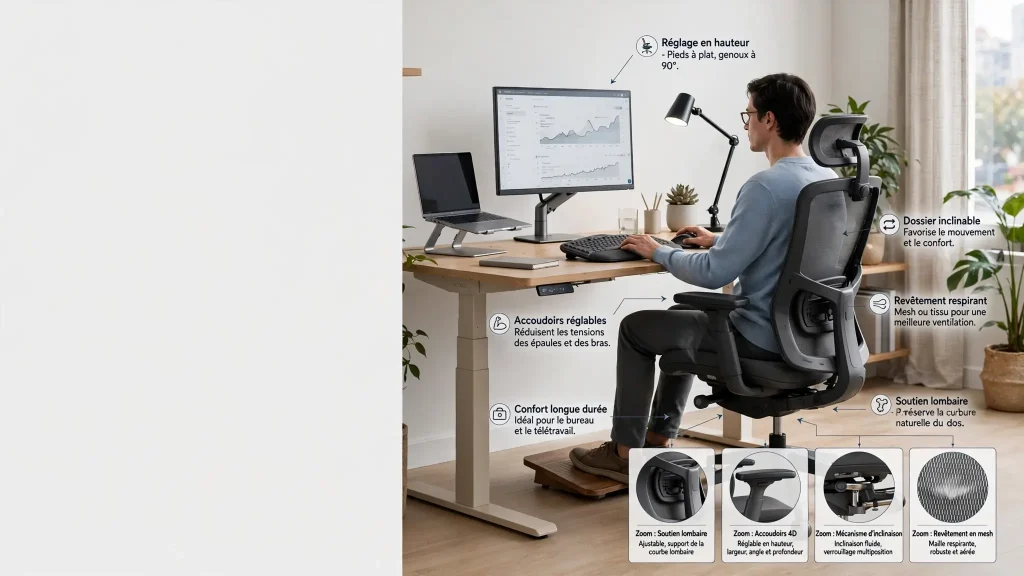 avis pour bien  choisir le bon matériel de bureau ergonomique