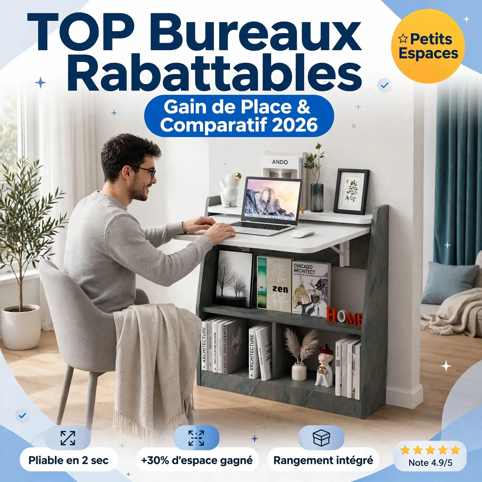 quel est le bureau rabattable meilleur rapport qualite prix