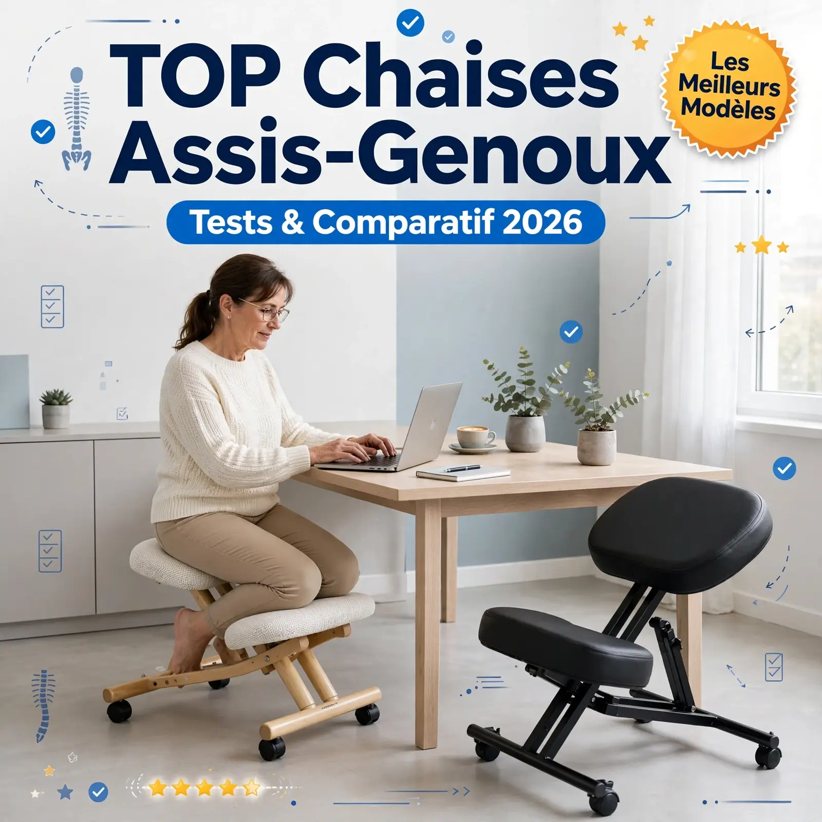 quel est le siège assis genoux  le meilleur rapport qualité prix